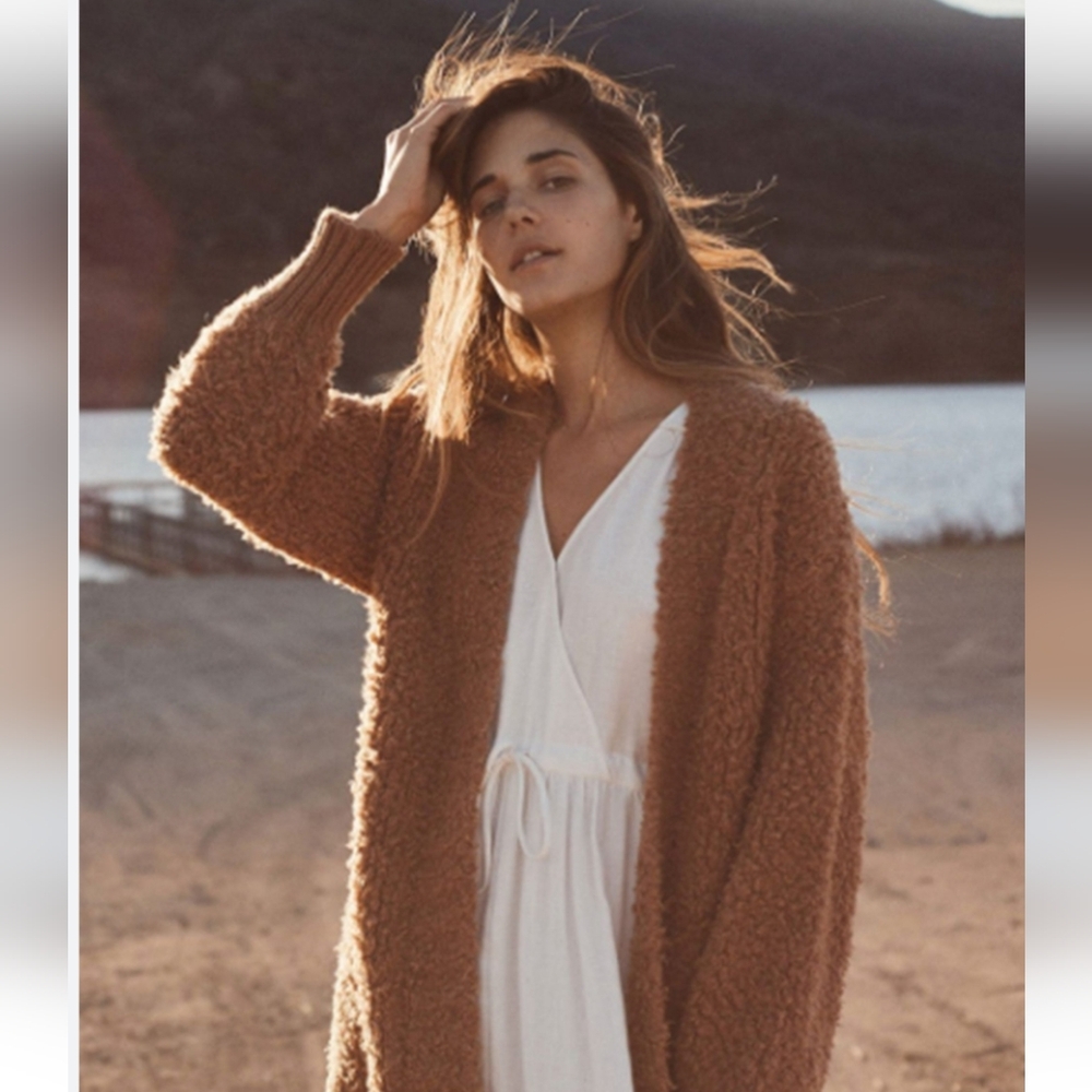 Christy Dawn Frankie Cardigan brown one size